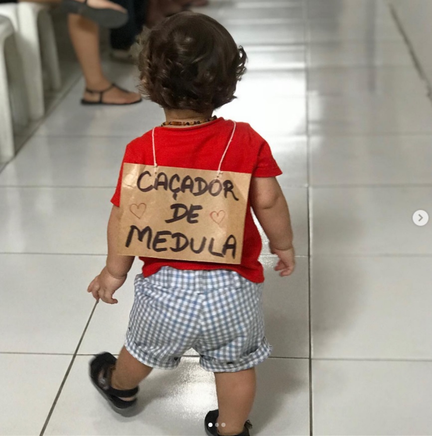 Criança buscando Medula