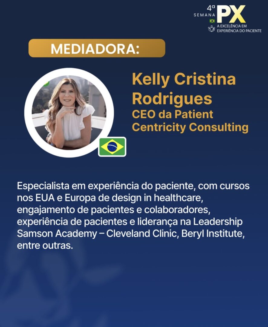 Instituto Vencer o Câncer participa da Semana PX 2023 da Patient Centricity